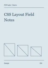 CSS Layout Field Notes