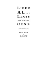 O Livro da Lei — Aleister Crowley